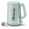 Image de Moulinex Bouilloire électrique, 1.7 L, Ebullition rapide, Arrêt automatique, Indicateur 1 tasse, Filtre anticalcaire, Boule à thé incluse, Morning, Eucalyptus, BY2M1310 en occasion ou reconditionné