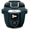 Image de Moulinex Cookeo Infinity, 17 modes de cuisson, Sans pale de mélange, Bleu Trust,Multicuiseur et air fryer, 17 modes de cuisson, Bleu trust