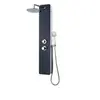 Image de Colonne de douche hydromassante eris gris anthracite