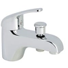 Image de Robinet mitigeur mécanique baignoire et douche - Chromé - Monotrou NF