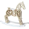 Image de Cheval à Bascule Diamant En Bois