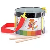 Image de Vilac - Tambour Arc-en-Ciel - Andy Westface - Instrument de Musique - Jouet en Métal et en Bois - Iniation aux Sons et Rythmes - Sangle Réglable - pour Enfants à Partir de 3 Ans en occasion ou reconditionné