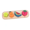 Image de Puzzle encastrement 1, 2, 3 et 4 fruits
