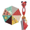 Image de Parapluie chat - Ingela P.Arrhenius - H 70 cm - Rouge