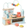 Image de Cuisine D'eveil Multi-activites En Bois Pour Enfant - Jouet D'imitation