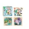Image de Coffret 3 Puzzles 16 Pcs Terre - Mer - Ciel