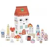 Image de - Petite ville en bois par Suzy Ultman multicolore