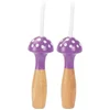 Image de Corde A Sauter Violette Bicolore A Pois