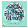 Image de Perles Alphabet, Argent