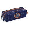 Image de Trousse en coton monstre double compartiment