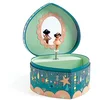 Image de DJECO Boîte à Musique Happy Party en Forme de Coeur - Décoration Chambre Enfant - Danseuse et Miroir, Intérieur Velours - Rangement Bijoux Élégant - Design Artistique - Mélodie 2min30 en occasion ou reconditionné