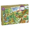 Image de Puzzle Dinosaures 100 pièces + Livret