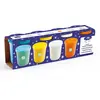 Image de 4 Pots De Pate A Modeler Pailletees