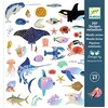 Image de Jeu créatif Pochette de 160 stickers océan à effets