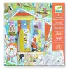 Image de Coloriage surprise - Les cabanes de Nina