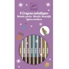 Image de Set de 12 crayons métalliques