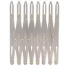 Image de BOHIN France Jauge de Couture Extensible - Conception en Harmonica, Règle de Mesure Jusqu'à 8 Boutonnières pour Projets de Couture, Aluminium, Gris - 1 Pièce en occasion ou reconditionné
