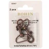 Image de Lot de 2 Mousquetons Spécial Lanière - Bohin(...) - Bronze Marron