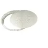 Image de Tourtière cannelée perforée 24 cm - - Argent - Métal