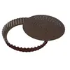Image de Moule à tarte rond cannelé fond mobile 28 cm - - Marron - Acier