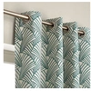 Image de Rideau tamisant, Ardeco vert l.135 x H.250 cm