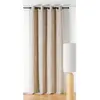 Image de LINDER Rideau Oeillet Aspen Beige 135 x 250 cm