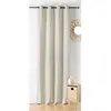 Image de LINDER Rideau thermique oeillet ANDY beige 140 x 260 cm