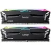 Image de Lexar MÉMOIRE DIMM 32GB DDR5-6800/K2 LD5U16G68C34LA-RGD (2 x 16GB, 6800 MHz, RAM DDR5, DIMM), Mémoire vive, Noir