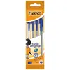 Image de Stylo à bille Cristal Medium, en sachet de 4, bleu