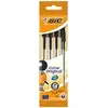 Image de Stylo à bille Cristal Medium, en sachet de 4, noir