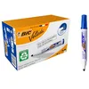 Image de BIC Velleda 1701 ECOlutions Feutres pour Tableau Blanc Effaçables à Sec à Pointe Conique Grande - Bleu, Boîte de 12 en occasion ou reconditionné