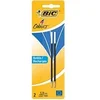 Image de Recharge pour stylo bille 4 couleurs - Pointe moyenne - Bleu - BIC