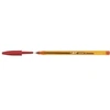 Image de Cristal Original Stylos-Bille Pointe Fine (0,8 mm) - Rouge, Boîte de 50