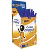 Image de Cristal Original Stylos-Bille Pointe Fine (0,8 mm) - Encre De Couleur Bleue, Boîte de 50