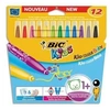 Image de Kids - Feutres Kid Couleurs Baby Assortis - Pochette De 12