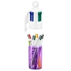 Image de Pot de 6 Stylos à bille 4 Couleurs Violet