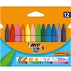 Image de Crayon de cire Plastidecor Triangle, étui de 12