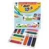 Image de Crayon de couleur Bic Evolution Triangle - Pack scolaire de 144 Crayons de couleur assortis