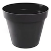 Image de Pot de fleur rond Toscane Ø 30 x Hauteur 26 cm - 10 L - Gris anthracite