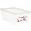 Image de Boîte Rangement Crystal 18l Rangement Transparent Polyvalent -