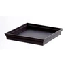 Image de Soucoupe carré Toscane 32,6x32,6x4,9cm Gris Anthracite
