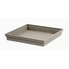 Image de Soucoupe carré Toscane 32,6x32,6x4,9cm Taupe