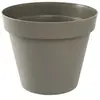 Image de Pot de fleur rond Toscane Ø 80 x H.66 cm - Taupe -