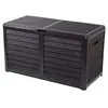Image de Coffre de rangement Baya - 420 L - Gris foncé -