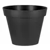 Image de Pot de fleur rond Toscane Ø 100 x H.79 cm - Anthracite