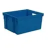 Image de Bac Rangement 50l Bleu Mineral