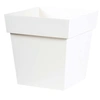 Image de Pot de fleur carré Toscane 39 x H.39 cm - Blanc -