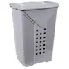 Image de eda plastique coffre a linge prima 60 l - gris béton - 42 x 34,5 x 60 cm