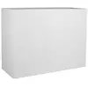 Image de Jardinière rectangulaire Graphit - 78,5 x 29,5 x 60 cm - 46 L - Blanc cérusé -