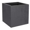 Image de Pot de fleurs carré Basalt Up 29,5 x 29,5 cm - 21 L - Gris anthracite -